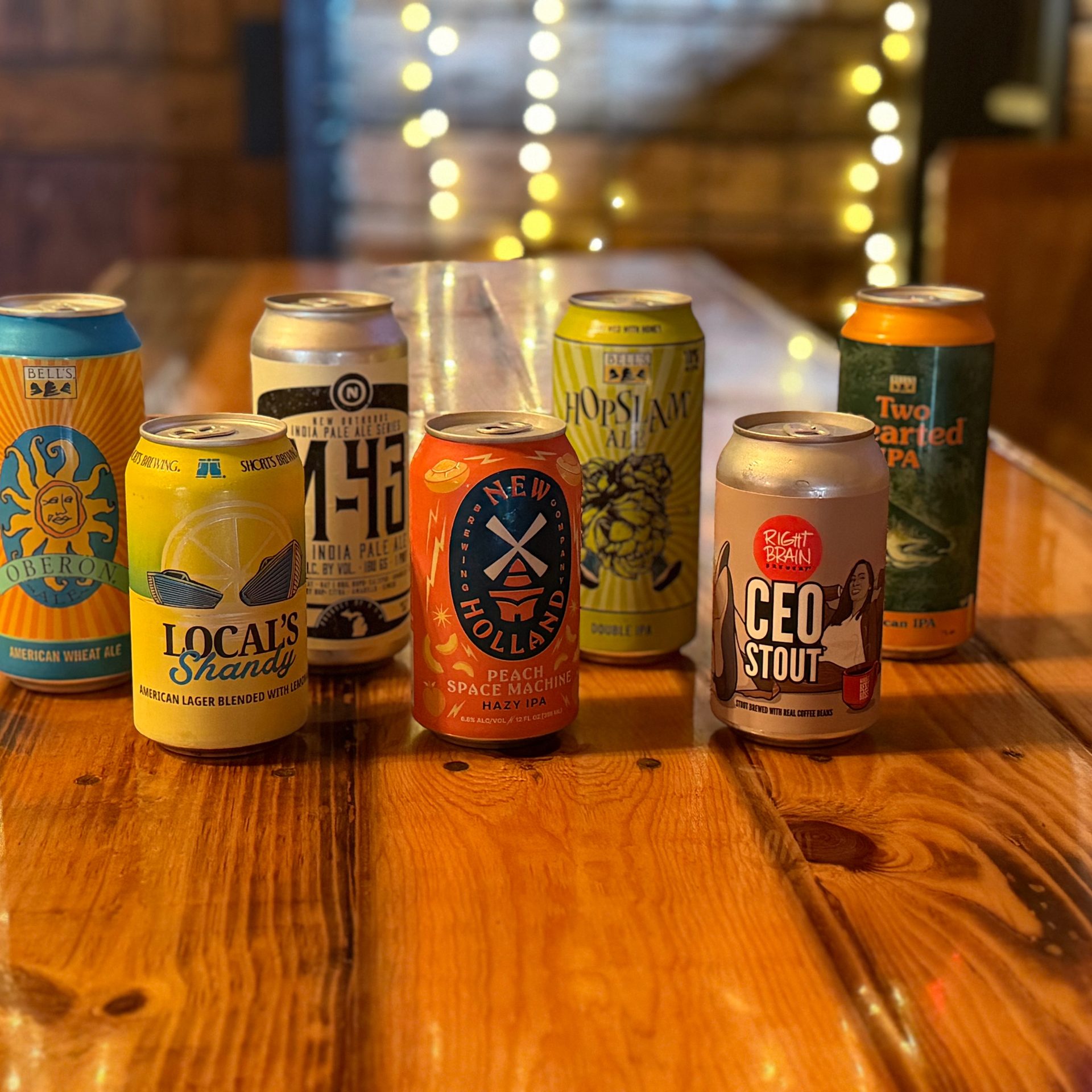 Michigan Beers, Poured Cold