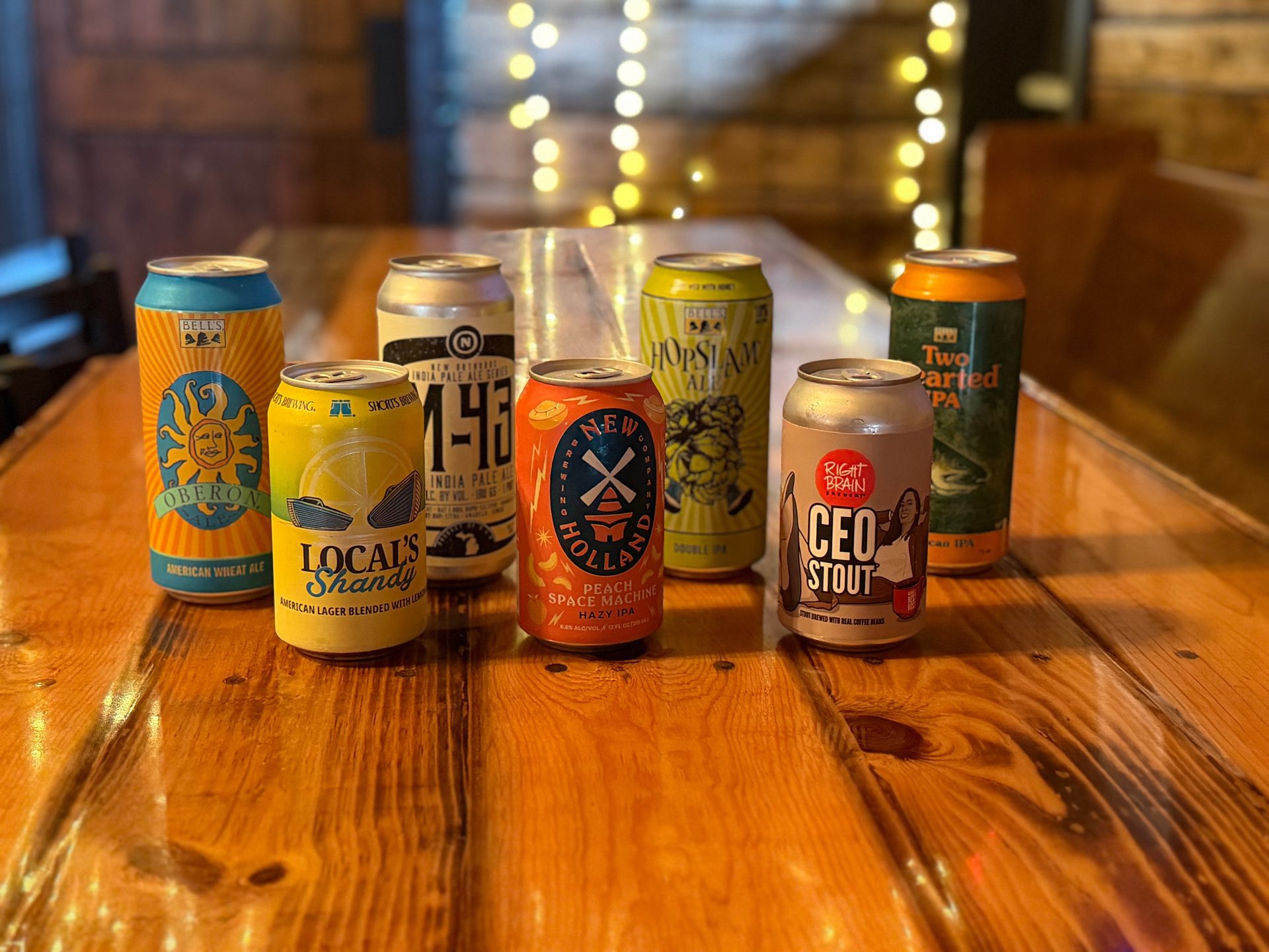 Michigan Beers, Poured Cold
